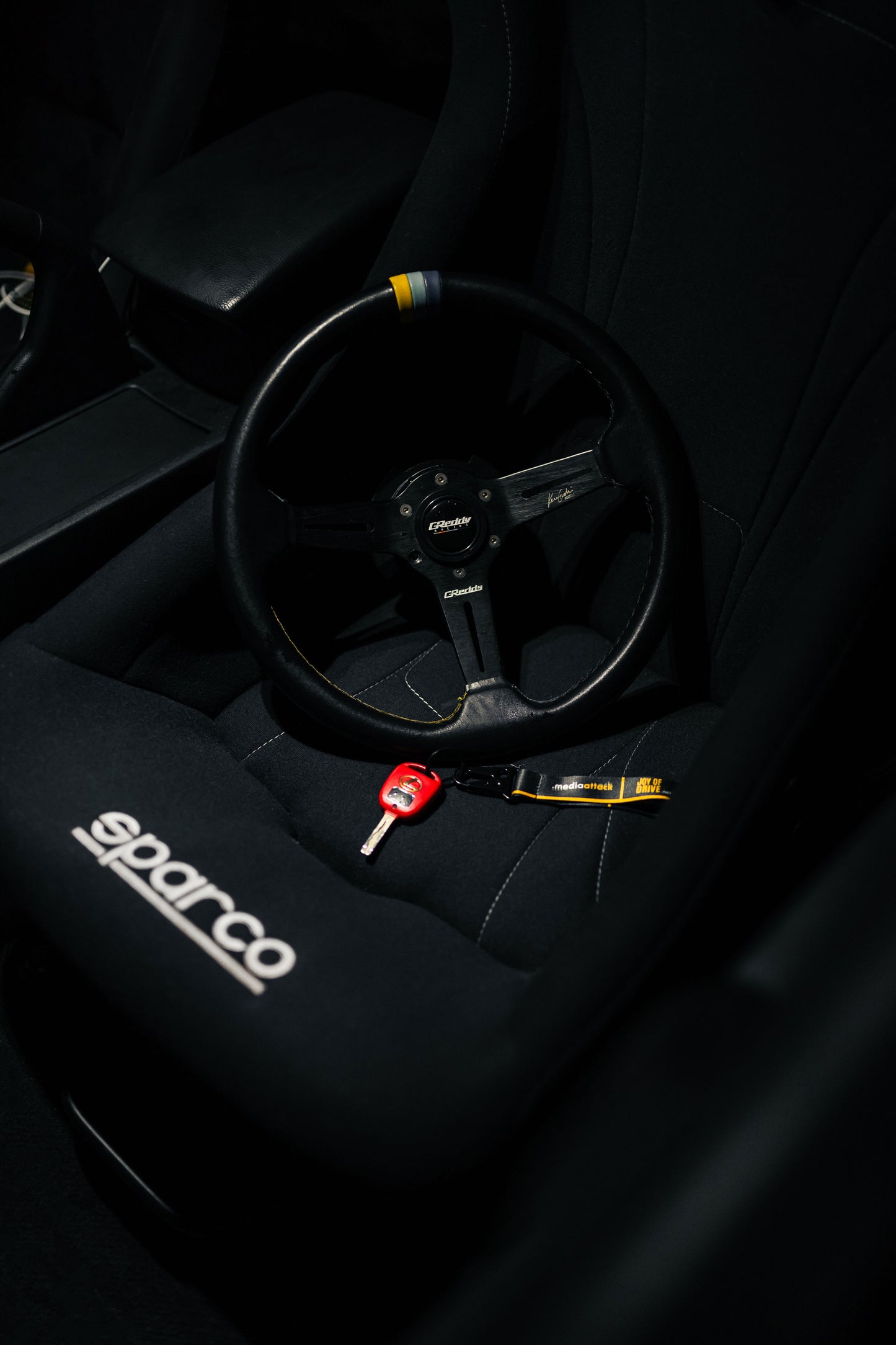 MediaAttack Keychain