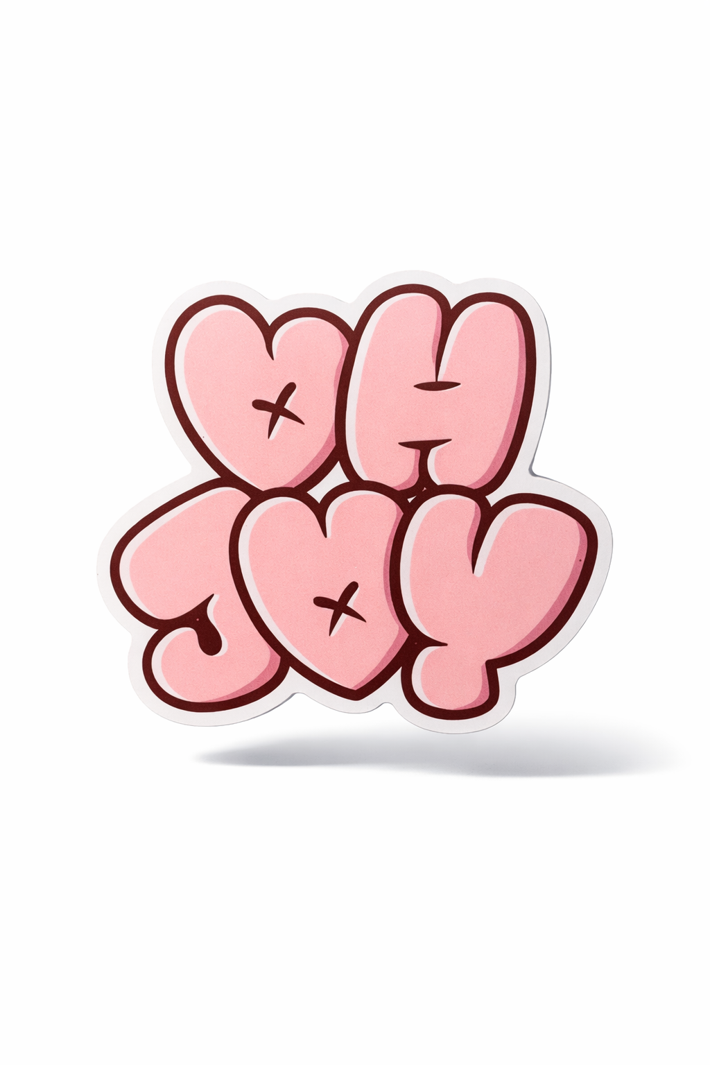 Bubble Sticker (heart edition)